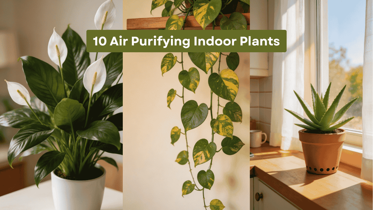 10 Air Purifying Indoor Plants That Improve Your Home Environment