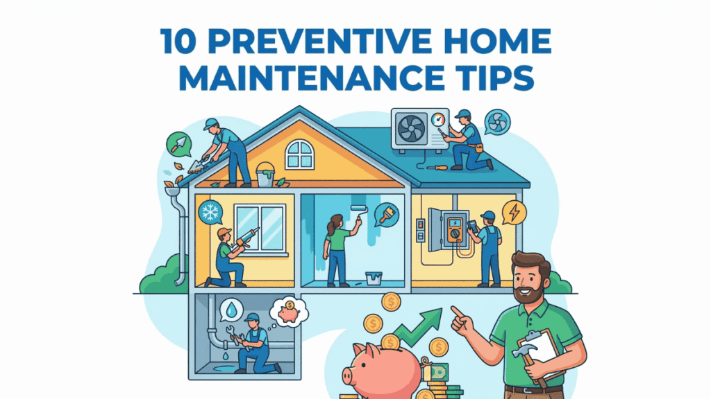 10 Preventive Home Maintenance Tips