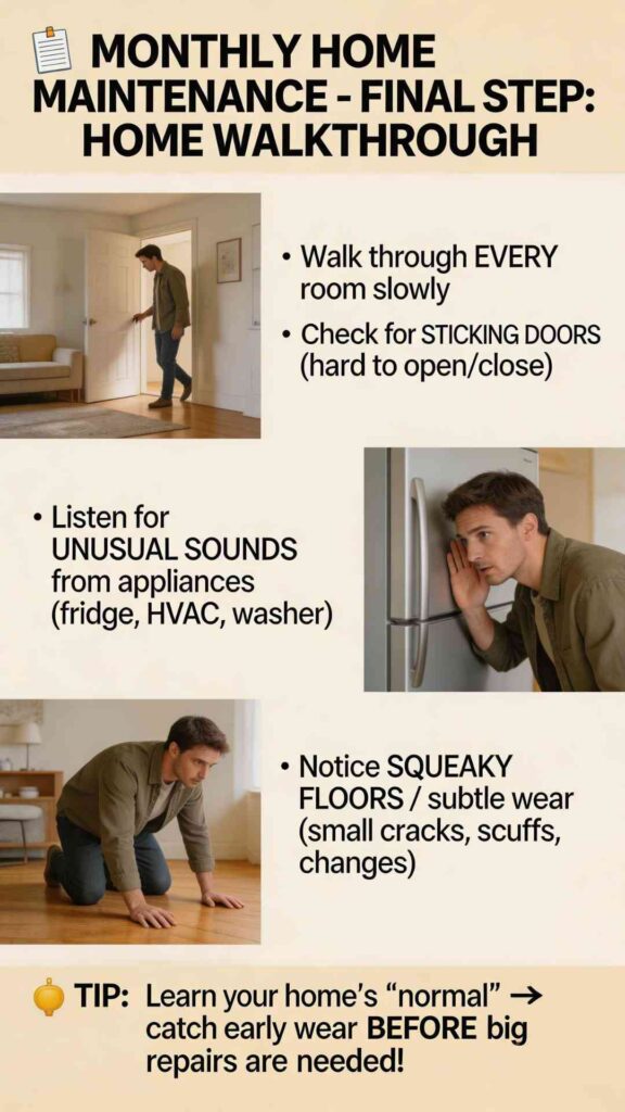 12 Monthly Home Maintenance Tasks to Prevent Costly Repairs