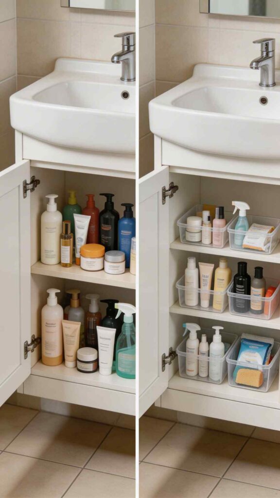 Bathroom Organization Ideas