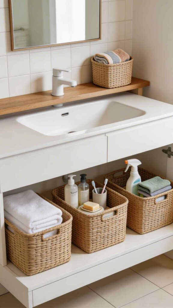 Bathroom Organization Ideas