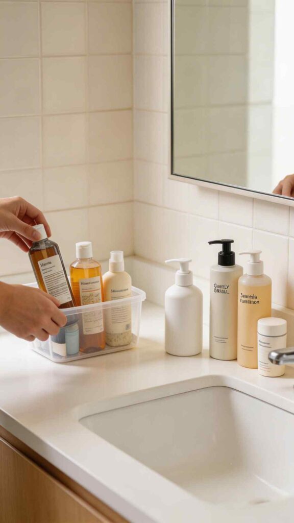 Bathroom Organization Ideas