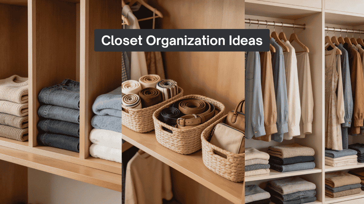 Closet Organization Ideas to Double Your Storage Space Easily