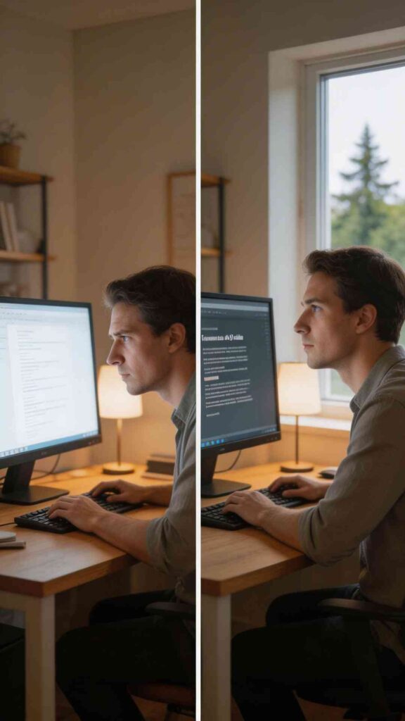 Ergonomic Home Office Setup