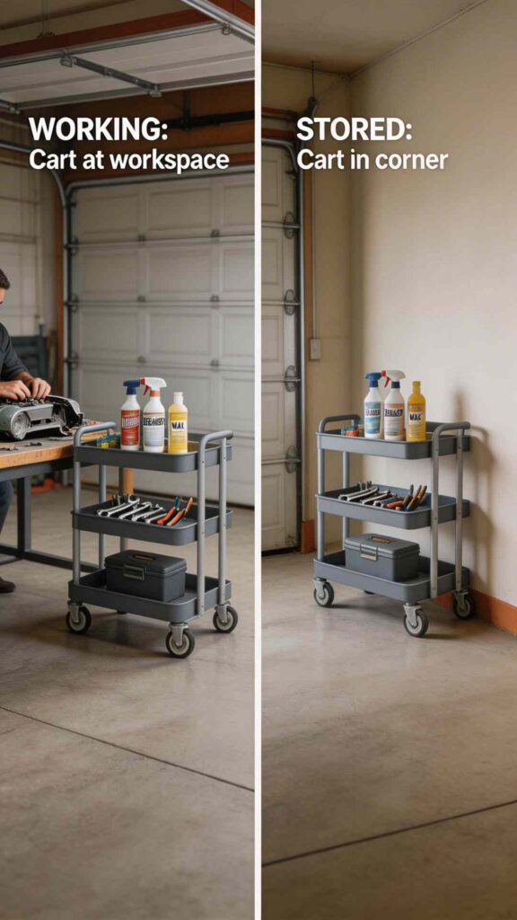 garage organization ideas to maximize storage space with shelves and wall storage