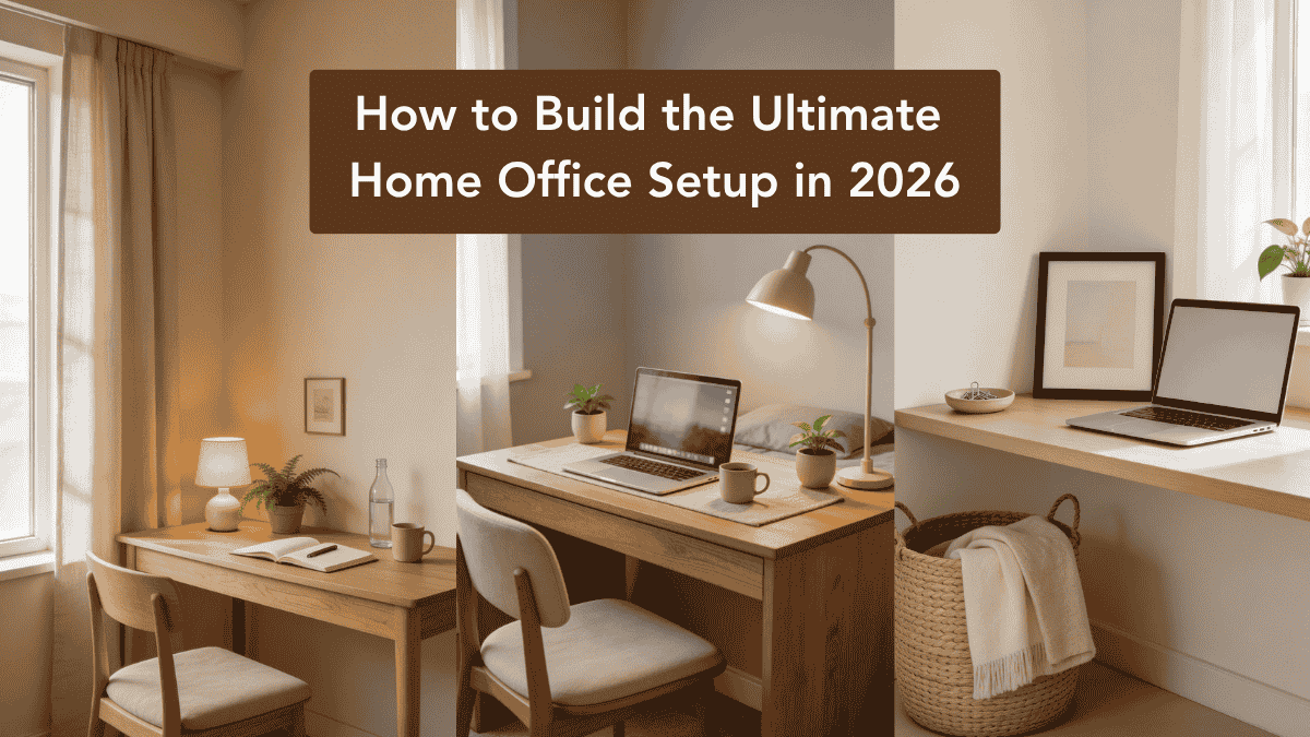 How to Build the Ultimate Home Office Setup in 2026 (Step by Step Guide)