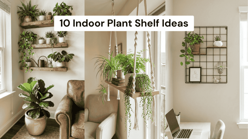 10 Indoor Plant Shelf Ideas to Create a Stunning Green Corner