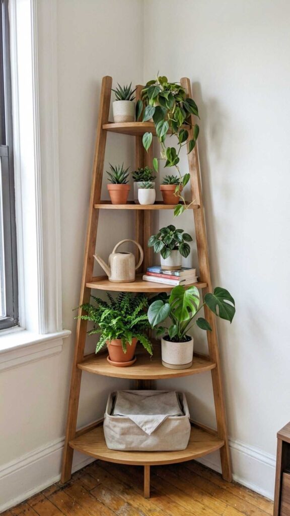 Indoor Plant Shelf Ideas