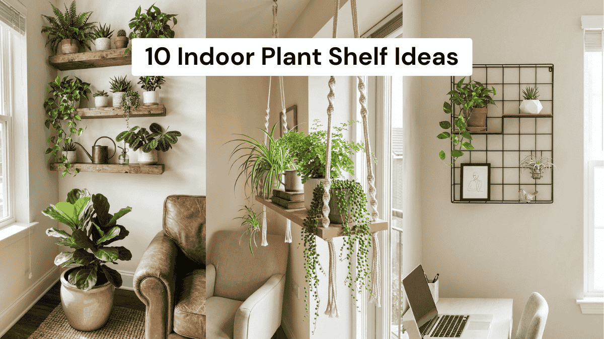 10 Indoor Plant Shelf Ideas to Create a Stunning Green Corner