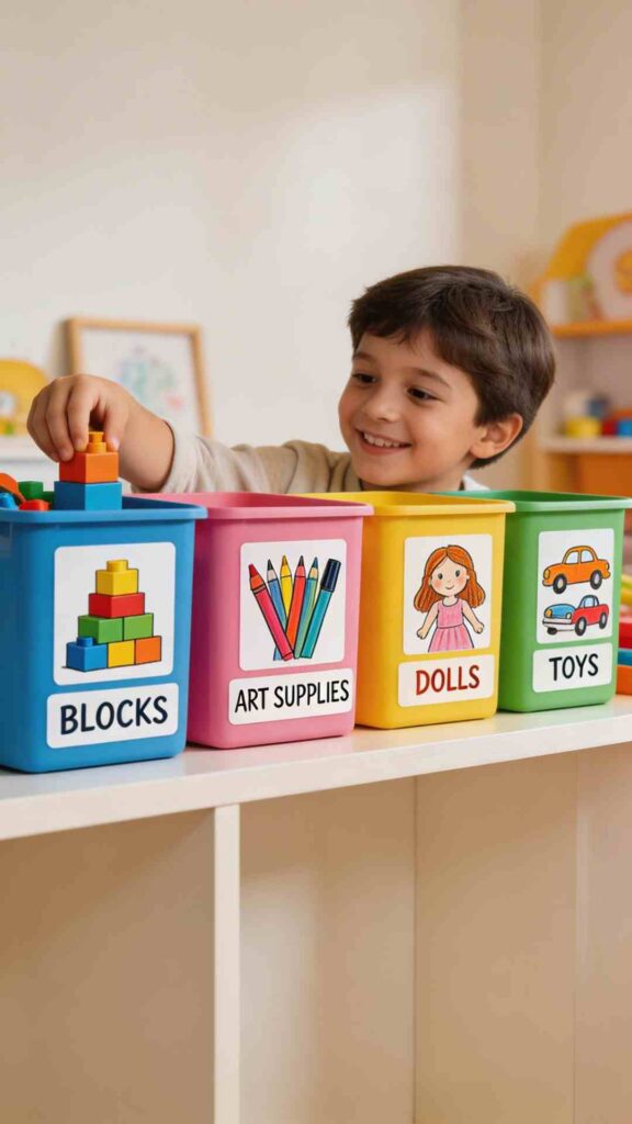 Kids Room Organization Ideas