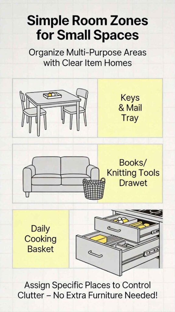 Simple home organization ideas for small spaces with smart storage solutions