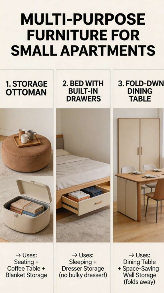 10 Small Apartment Decorating Ideas That Maximize Space