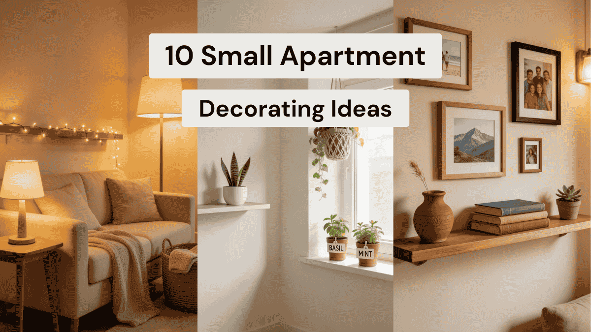 10 Small Apartment Decorating Ideas That Maximize Space
