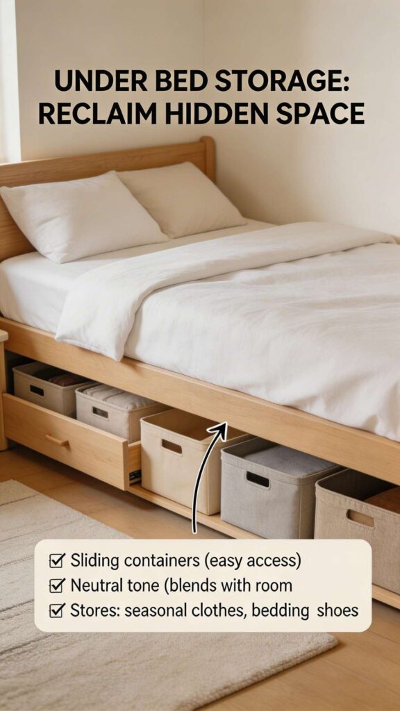 12 Small Bedroom Organization Ideas