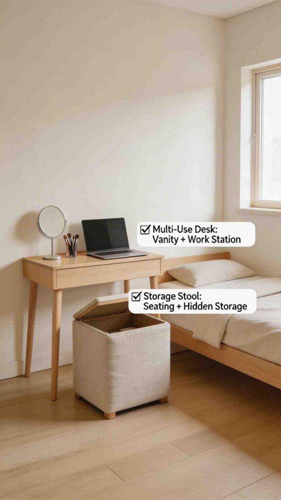 12 Small Bedroom Organization Ideas