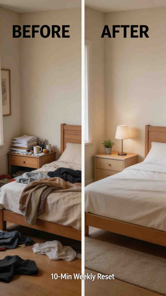 12 Small Bedroom Organization Ideas