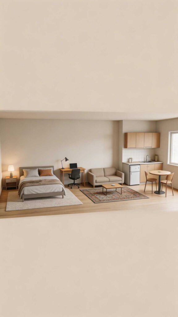 9 Practical Studio Apartment Layout Ideas