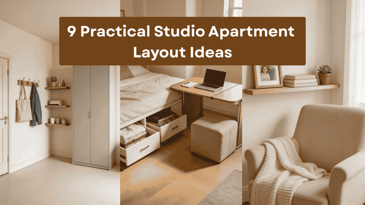 9 Practical Studio Apartment Layout Ideas