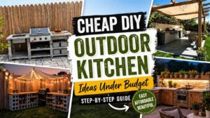 Cheap DIY Outdoor Kitchen Ideas Under Budget